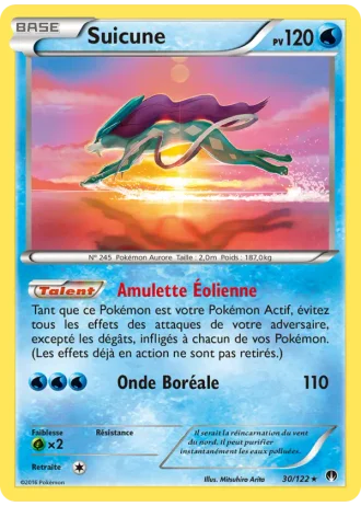 Suicune #30/122 — Rupture Turbo