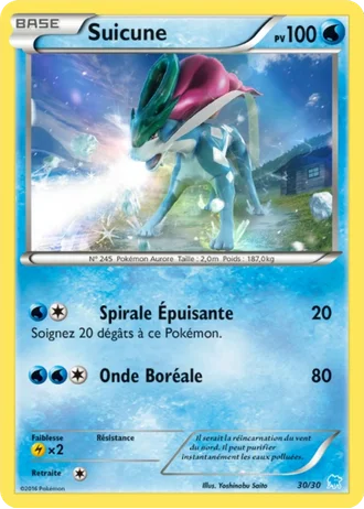 Suicune #30 — XY Kit du dresseur (Suicune)