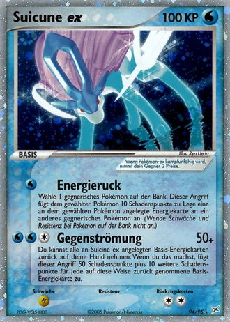 Suicune ex #94 — EX Team Magma vs Team Aqua
