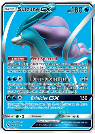 Suicune GX #200/214 — Tonnerre Perdu