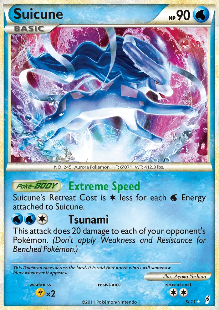 Suicune SL11 — Richiamo delle Leggende