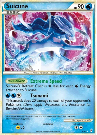 Suicune SL11 — Richiamo delle Leggende