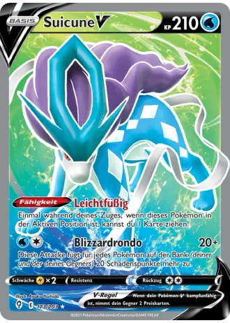 Suicune V #173/203 — Drachenwandel