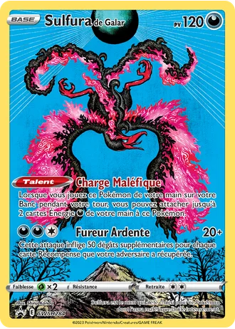 Sulfura de Galar SWSH284 — Épée & Bouclier Promos