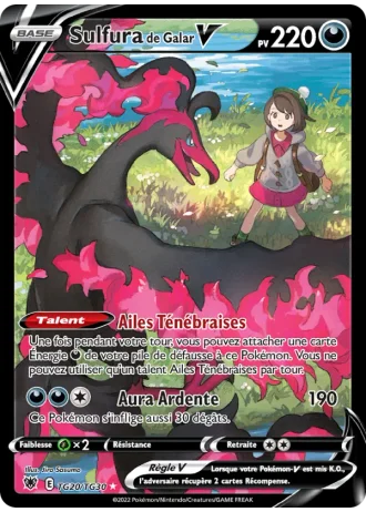 Sulfura de Galar V TG20 — Galerie des Dresseurs (Astres Radieux)