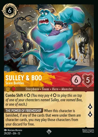 Sulley & Boo - Scare Buddies #29/261 — Attack of the Vine!