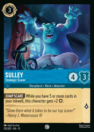 Sulley - Strategic Scarer #152/261 — Attack of the Vine!