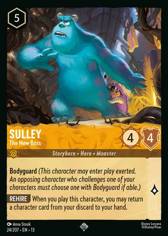 Sulley - The New Boss #24/261 — Attack of the Vine!