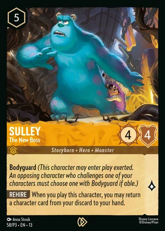 Sulley - The New Boss P3-58/261 — Attack of the Vine!