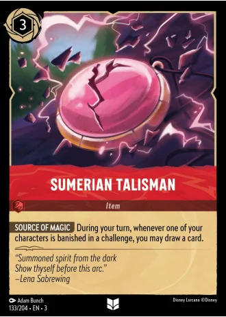 Sumerian Talisman #133/204 — Into the Inklands