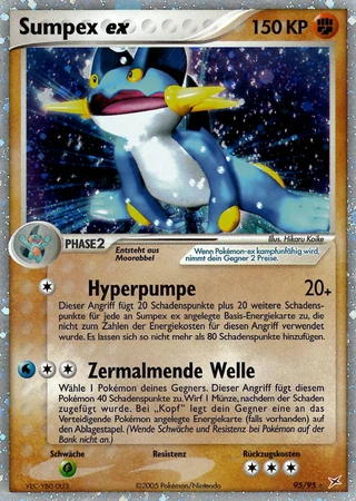 Sumpex ex #95 — EX Team Magma vs Team Aqua