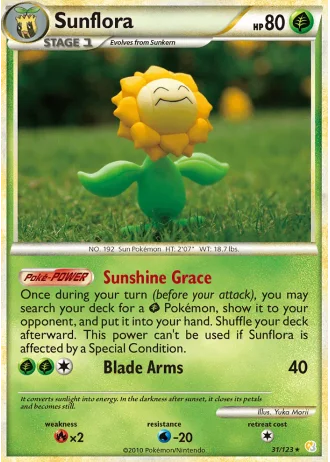 Sunflora #31 — HeartGold SoulSilver