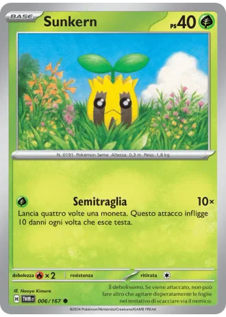 Sunkern #006 — Crepuscolo Mascherato