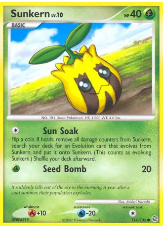 Sunkern #114/132 — Prodigi Segreti