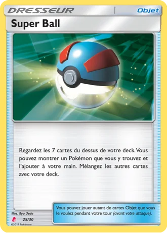 Super Ball #25/30 — SM Kit du dresseur (Lougaroc)
