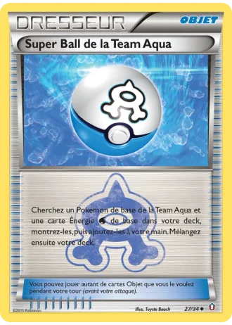 Super Ball de la Team Aqua #27/34 — Double Danger