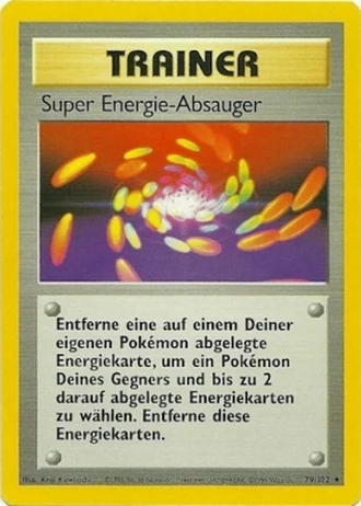 Super Energie-Absauger (1. Edition) #79/102 — Grundset (1. Edition)