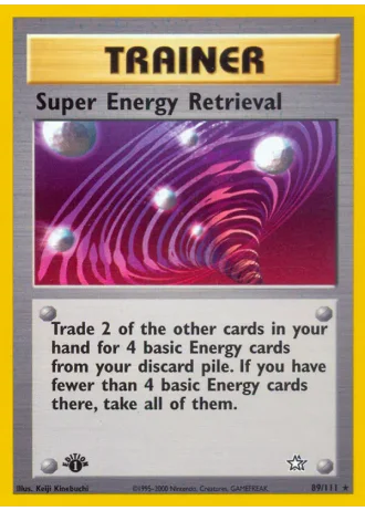 Super-Energiezurückgewinnung #89/111 — Neo Genesis
