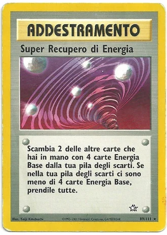 Super Energy Retrieval (1ª Edizione) #89/111 — Neo Genesis (1ª Edizione)