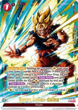 Super Genki-dama (Alternative Art) FB10-024 — Cross Force (FB10)