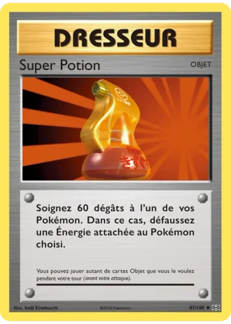 Super Potion #87/108 — Évolutions