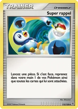 Super rappel #115/130 — Diamant & Perle