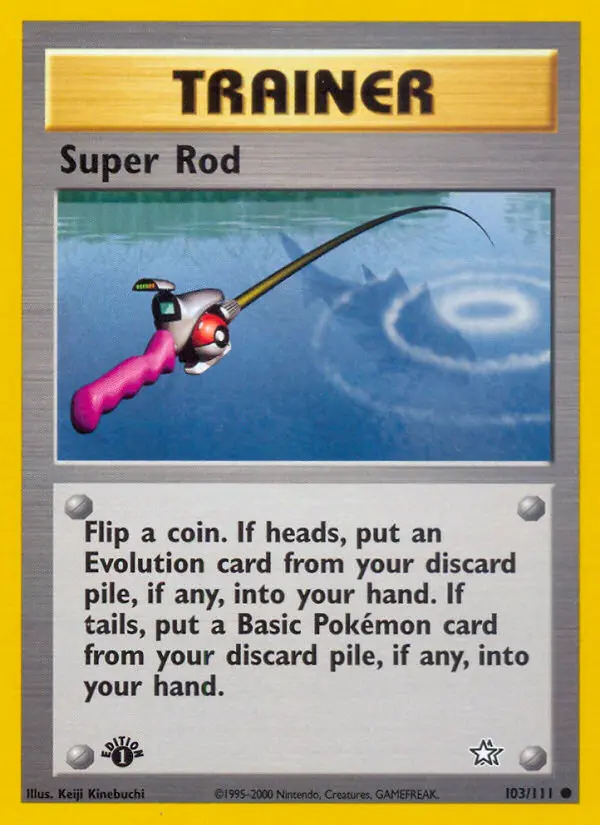 Super Rod (1ª Edizione) #103 — Neo Genesis (1ª Edizione)