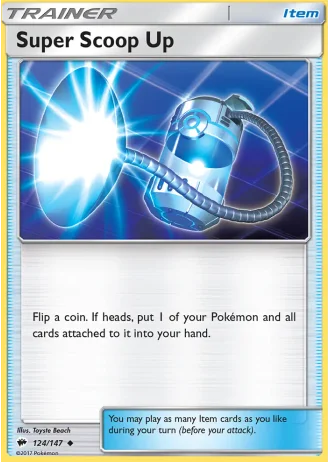Super Scoop Up #124/147 — Burning Shadows