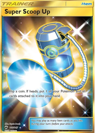 Super Scoop Up #166/147 — Burning Shadows