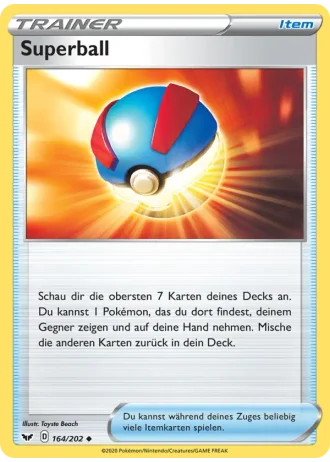 Superball #164/202 — Schwert & Schild
