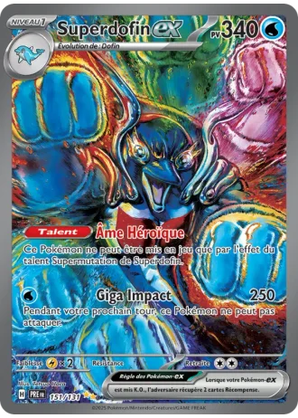 Superdofin ex #151/131 — Évolutions Prismatiques