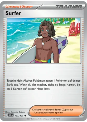Surfer #187/191 — Stürmische Funken