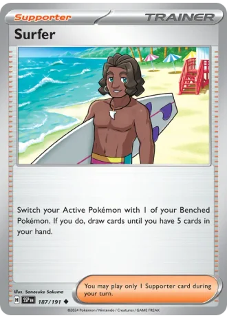 Surfer #187/191 — Surging Sparks