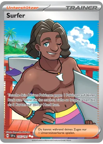 Surfer #235/191 — Stürmische Funken