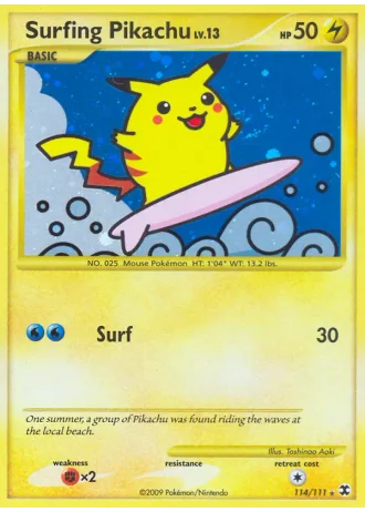 Surfing Pikachu #114 — Rising Rivals