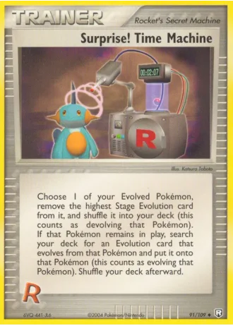 Surprise! Time Machine #91/109 — Team Rocket Returns