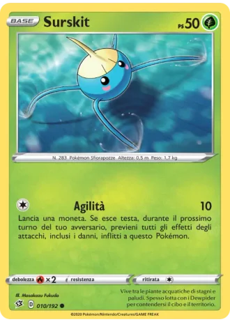 Surskit #10/192 — Fragore Ribelle