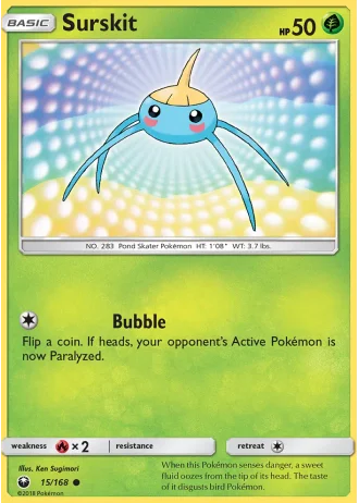 Surskit #15/168 — Celestial Storm