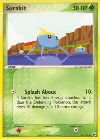 Surskit #76/101 — EX Leggende Nascoste