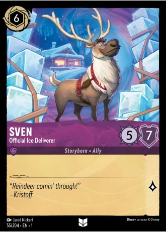 Sven - Official Ice Deliverer #55/204 — The First Chapter