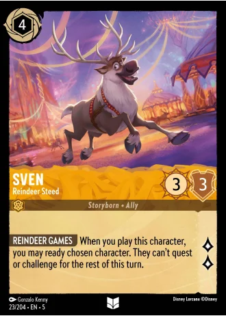 Sven - Reindeer Steed #23/204 — Shimmering Skies
