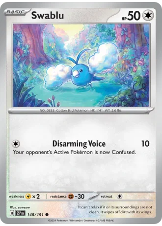 Swablu #148/191 — Surging Sparks