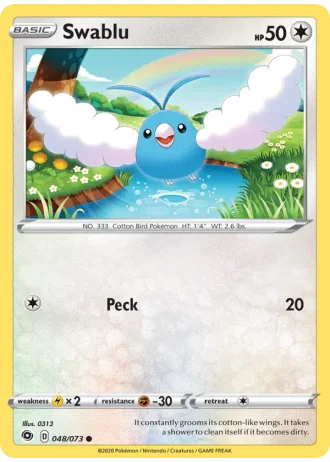 Swablu #48/73 — Champion's Path