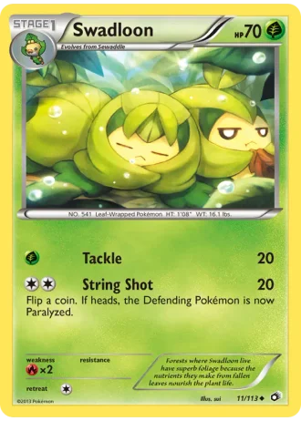 Swadloon #11/113 — Legendary Treasures