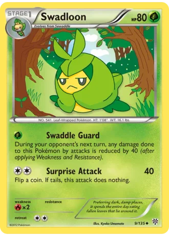 Swadloon #9/135 — Plasma Storm