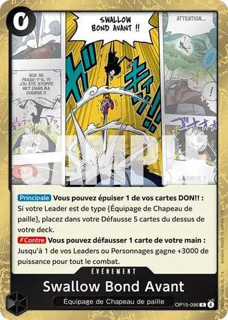 Swallow Bond Avant (OP15-096) — Aventure sur l'Île de Dieu (OP15-EB04)