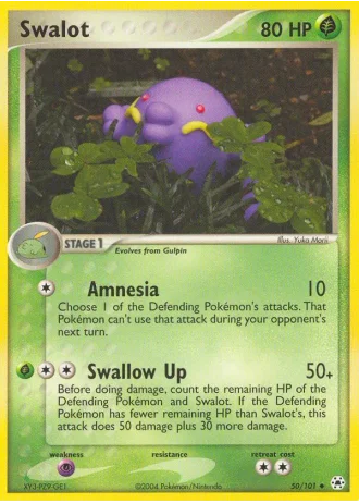 Swalot #50/101 — EX Leggende Nascoste
