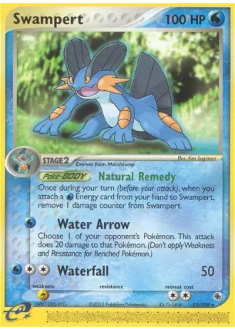 Swampert #23/109 — Ruby & Sapphire