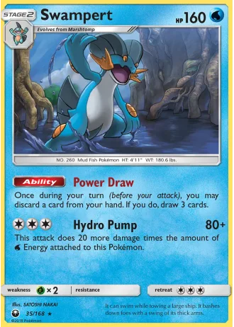 Swampert #35/168 — Celestial Storm