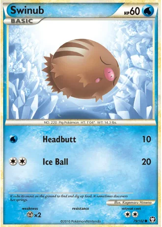 Swinub #79/102 — Battaglie Trionfali